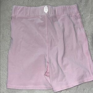 FREE PEOPLE NWOT pink bike short
